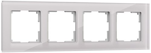 Рамка универсальная Werkel Favorit 4-м. стекло дымчатый фото Рамка универсальная Werkel Favorit 4-м. стекло дымчатый картинка